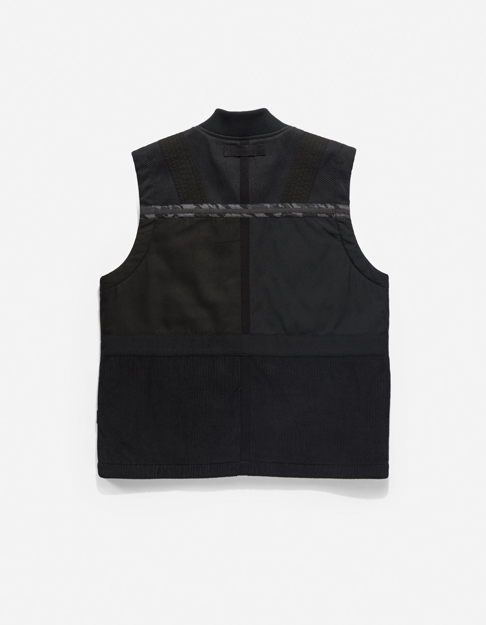 4558 Tugihagi Patchwork Tobi Vest Black
