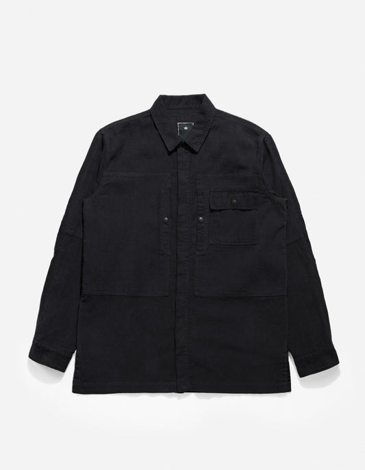 4566 Hemp Cord Utility Shirt Black