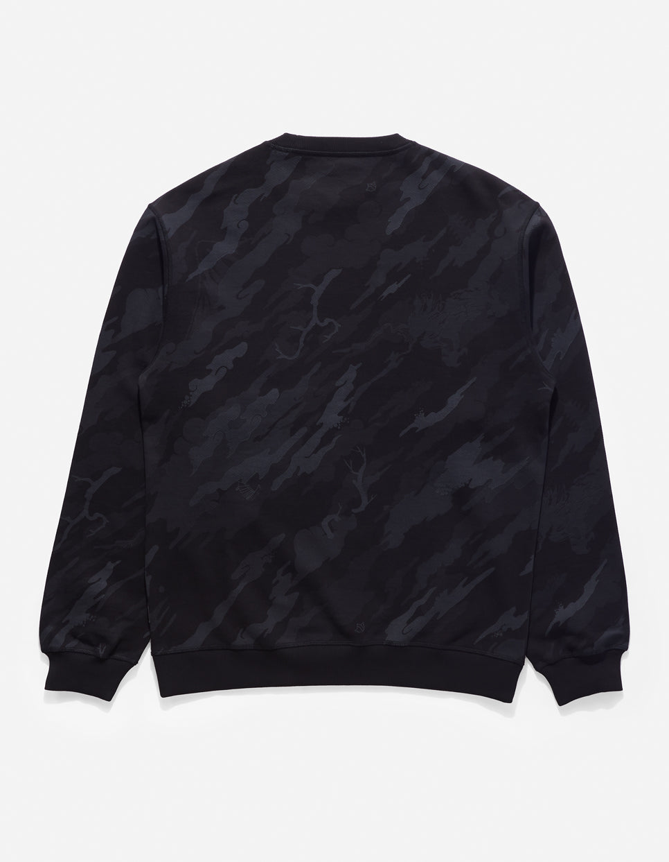 4598 DPM: Bonsai Forest MILTYPE Embroidered Crew Sweat Subdued Night