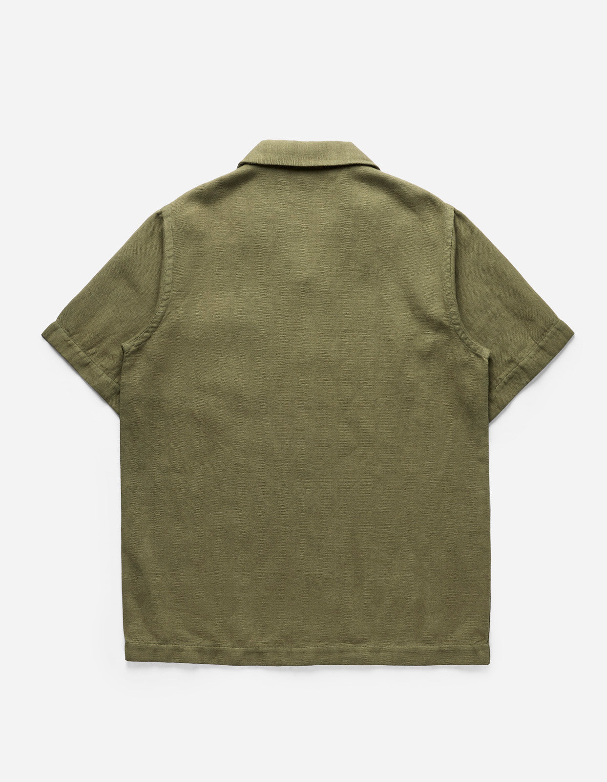 5005 Hemp Camp Collar Shirt Olive OG-107F