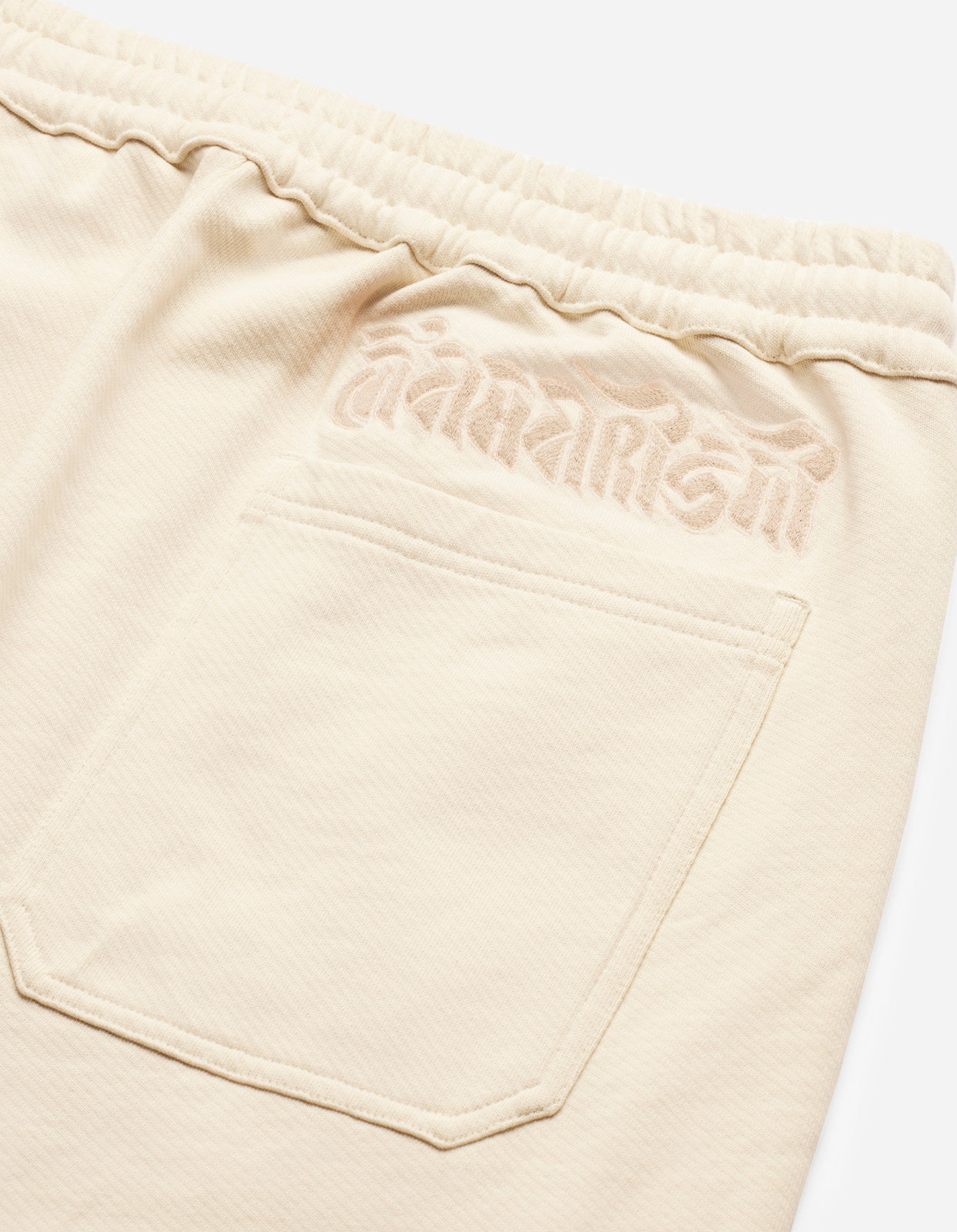 5018 Tibetan Sanskrit Sweatpants Ecru