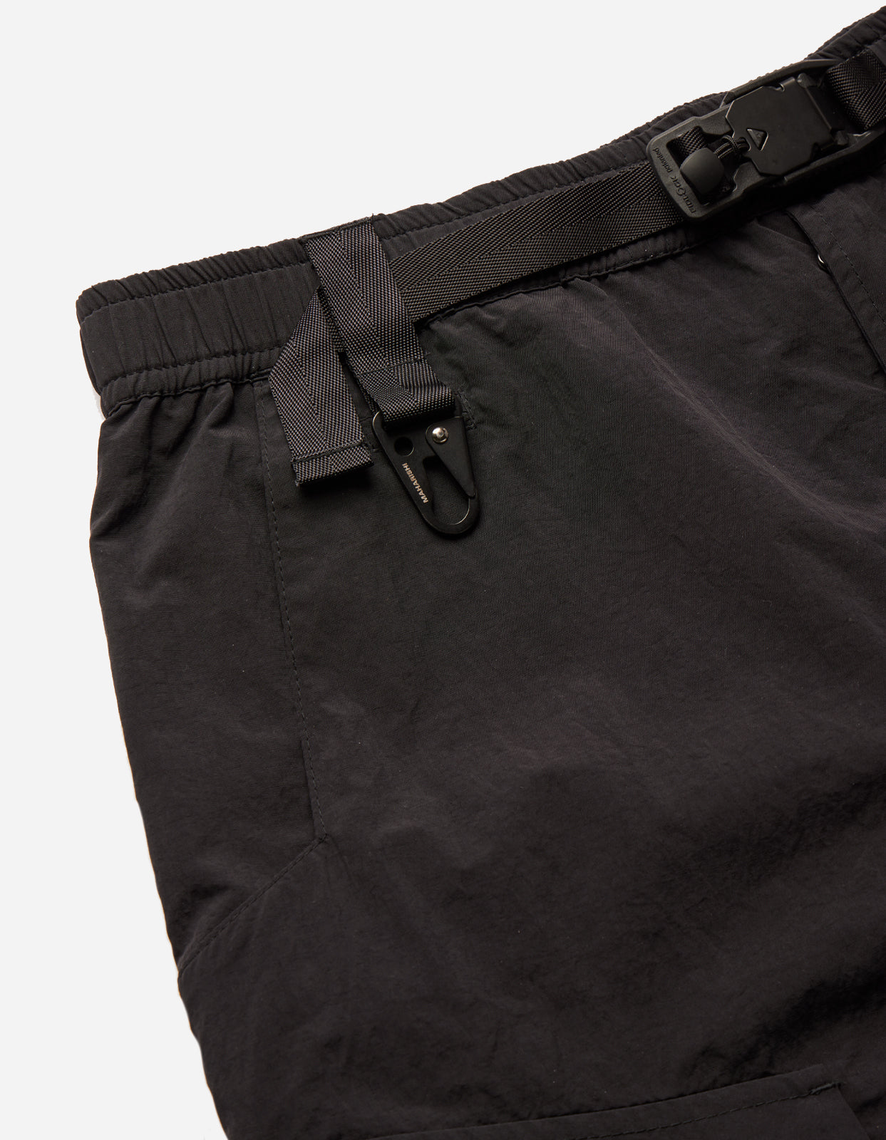 5040 Veg Dyed Cargo Track Pants Black