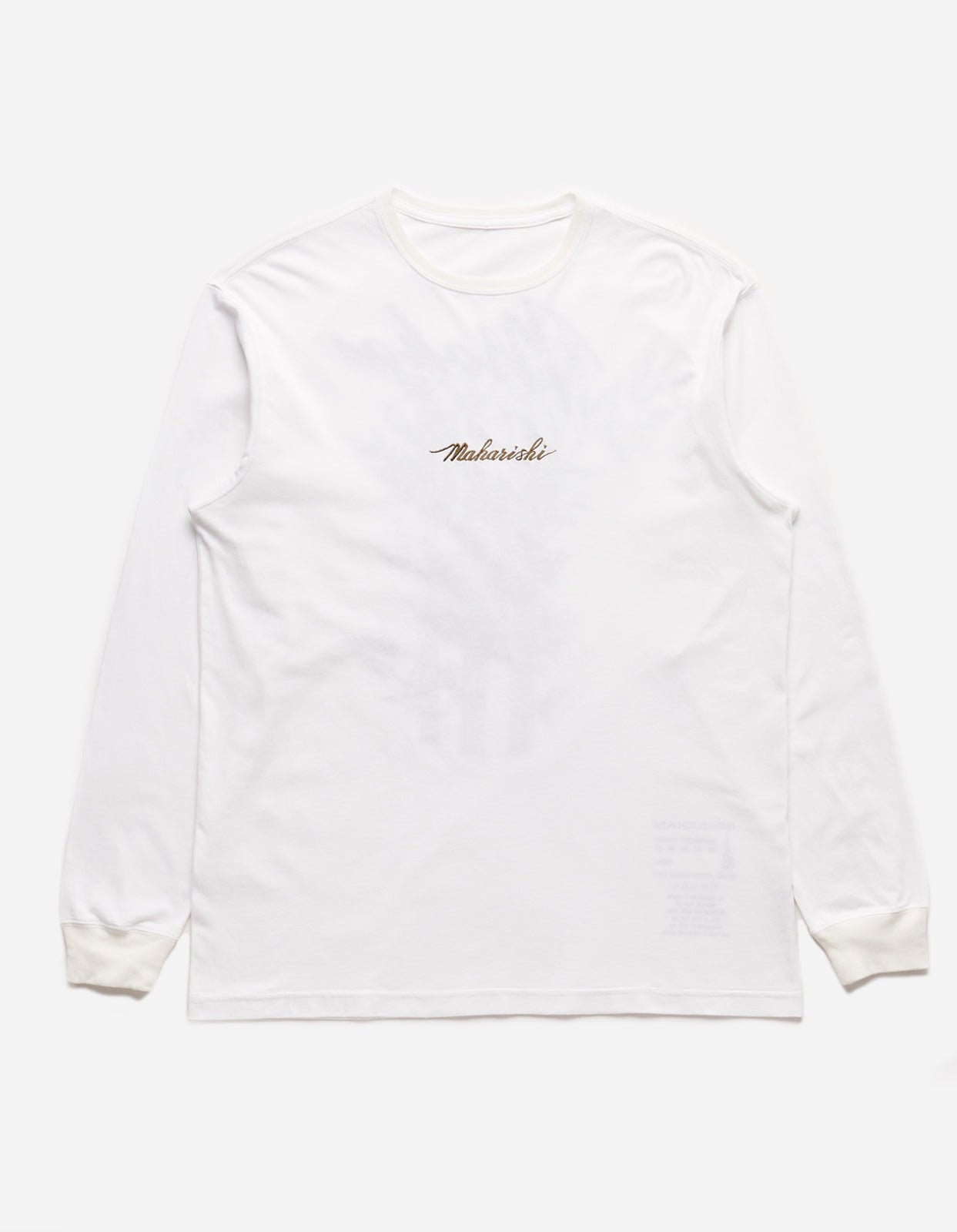 5080 Dragon Bamboo L/S T-Shirt White
