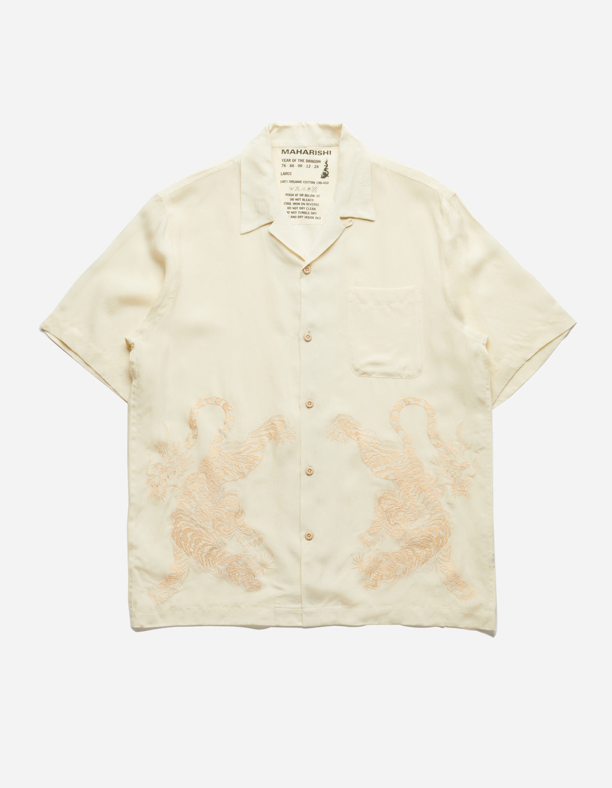 5100 Take Tora Summer Shirt Ecru