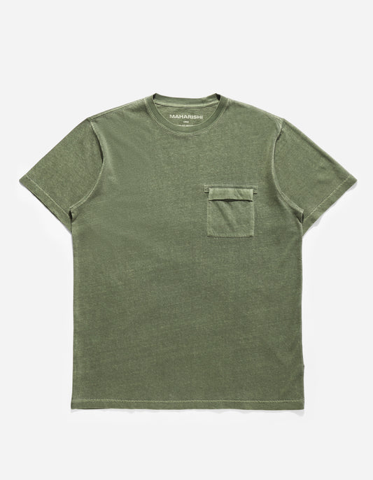 7021 Hemp Organic Pocket T-Shirt Olive OG-107F