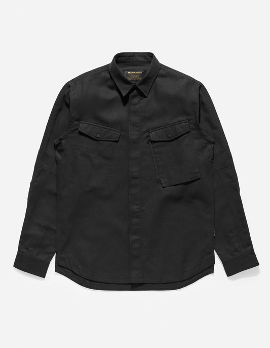 7028 MILTYPE Organic Custom Shirt Black