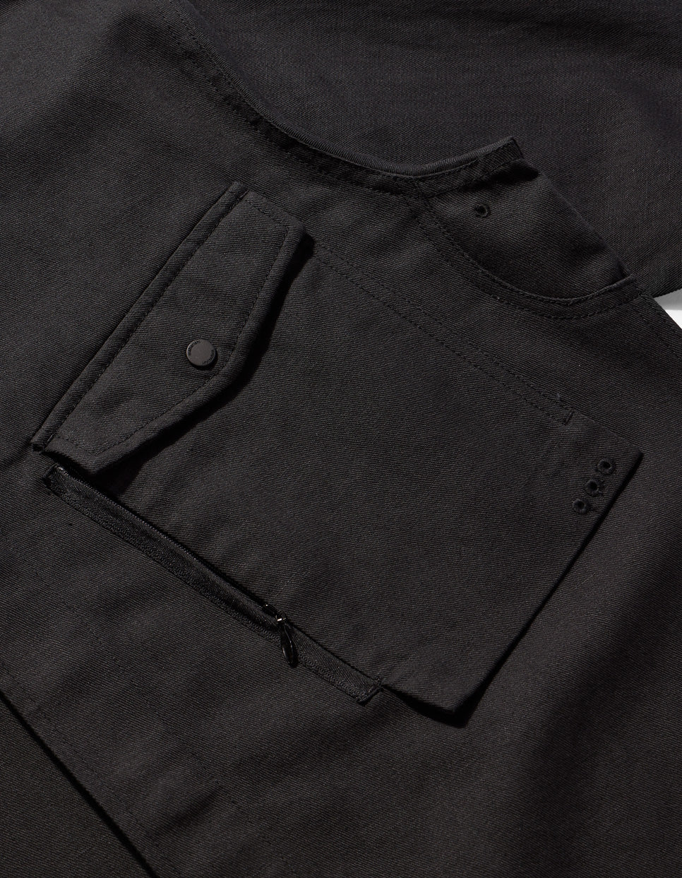 7028 MILTYPE Organic Custom Shirt Black