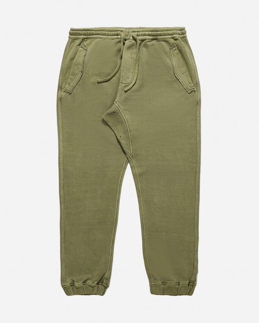 8027 Hemp Organic Sweatpants Olive OG-107F