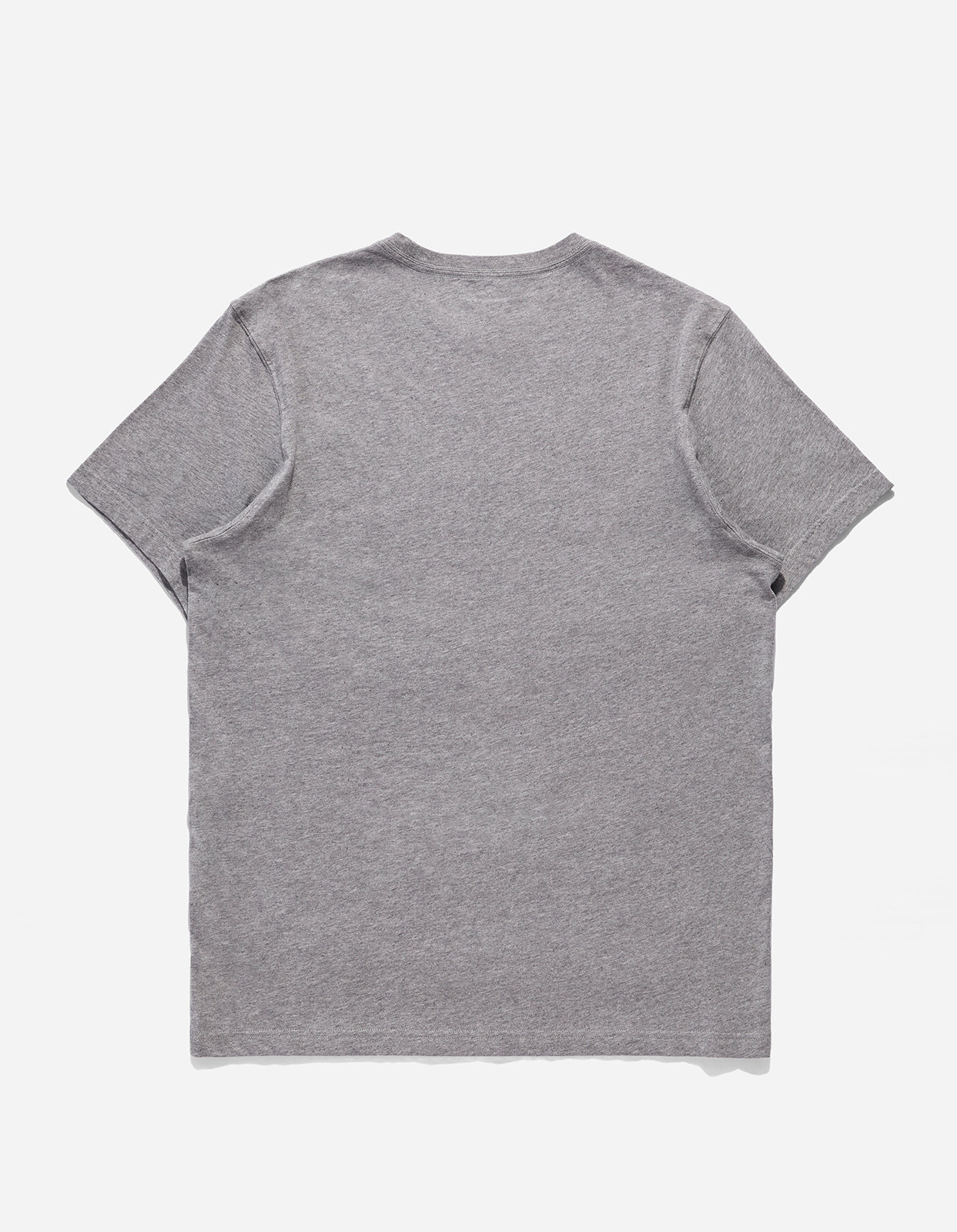 9912 MILTYPE Embroidered T-Shirt Grey Marl