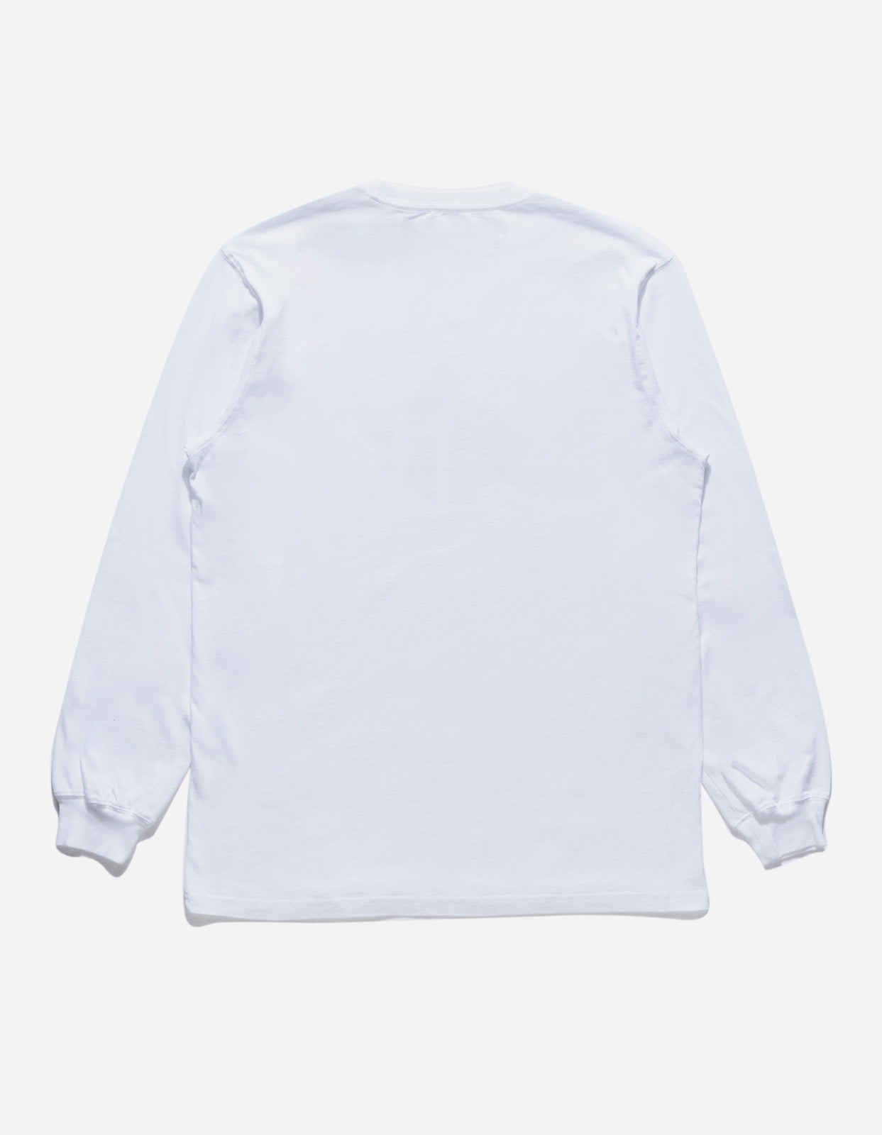 9921 Pointillist Temple L/S T-Shirt White