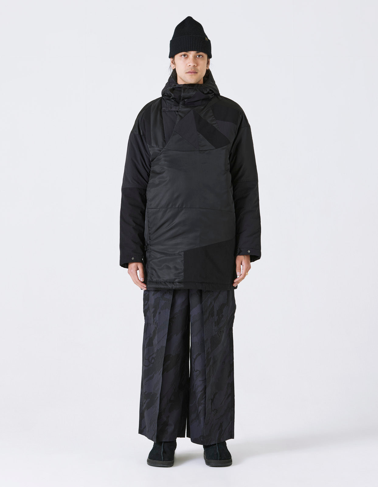 4158 TriQuilted Parka Black