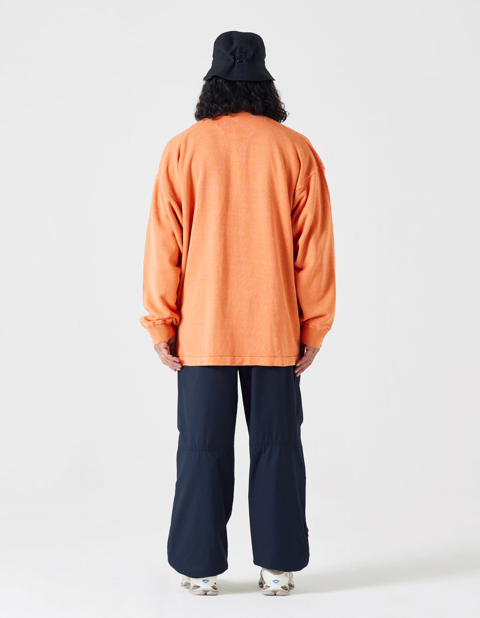 3526 Hemp Organic Sweat Kimono Rust