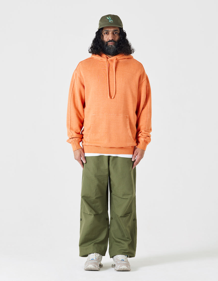 4146 Hemp Organic Hooded Sweat Rust