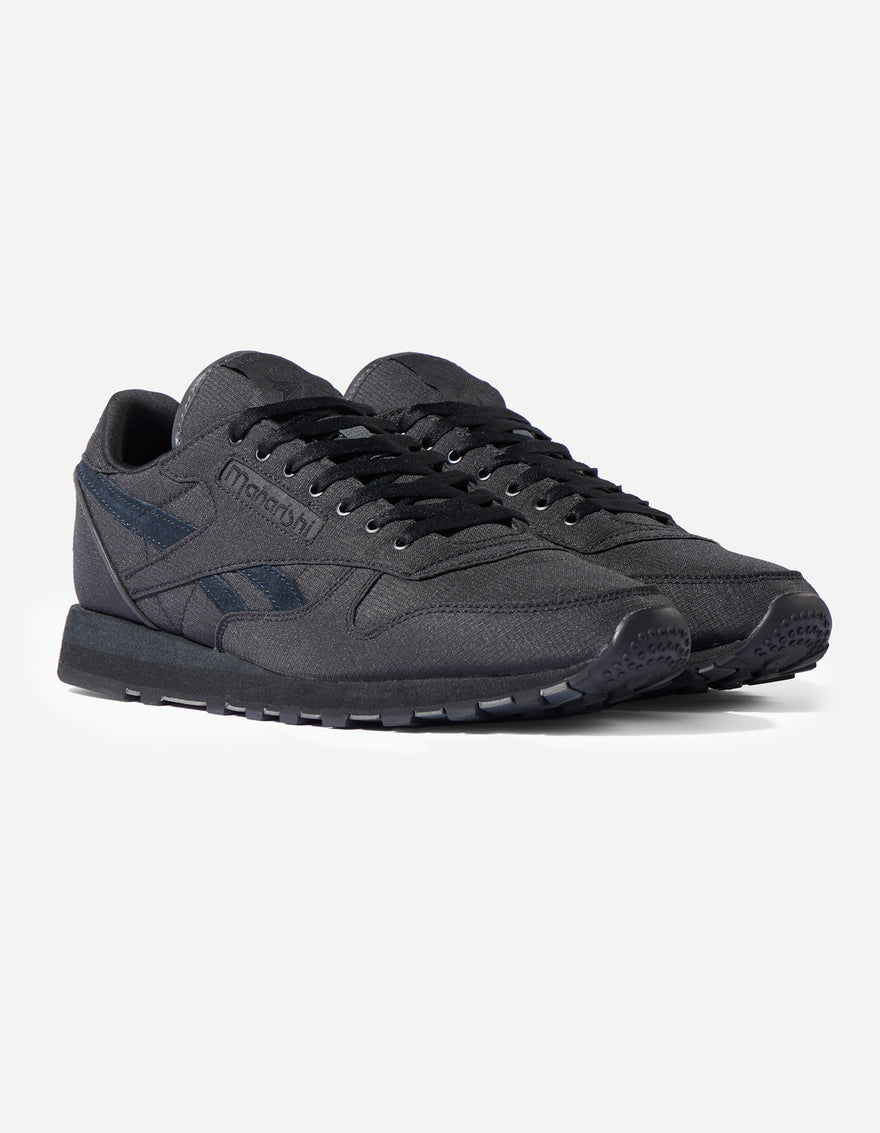 Maharishi x Reebok Classic Leather Ripstop Black