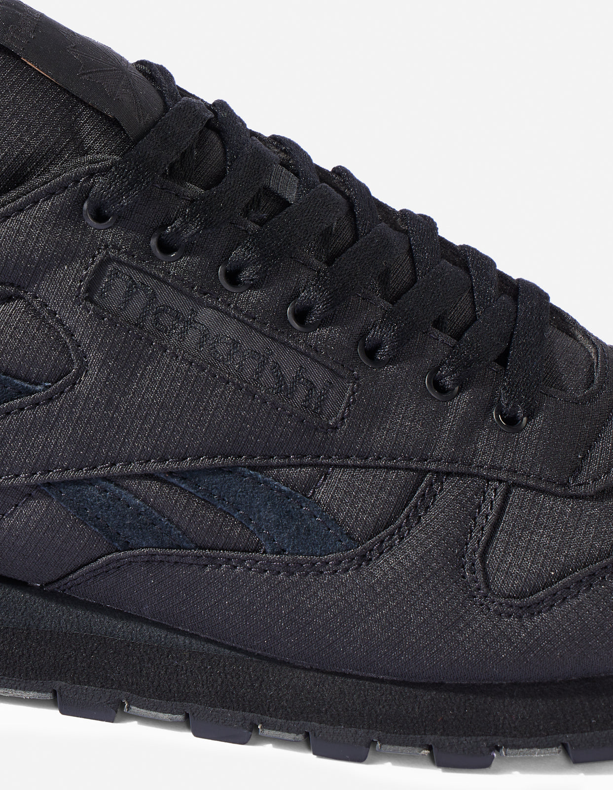 Maharishi x Reebok Classic Leather Ripstop Black