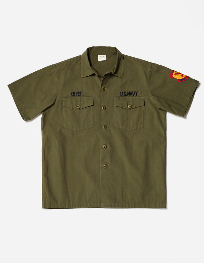 2006 Embroidered Utility Shirt 3rd Pattern Mod. Olive OG-107FF