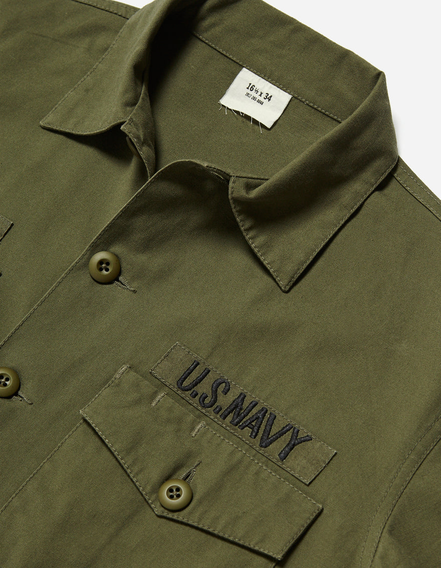 2006 Embroidered Utility Shirt 3rd Pattern Mod. Olive OG-107FF