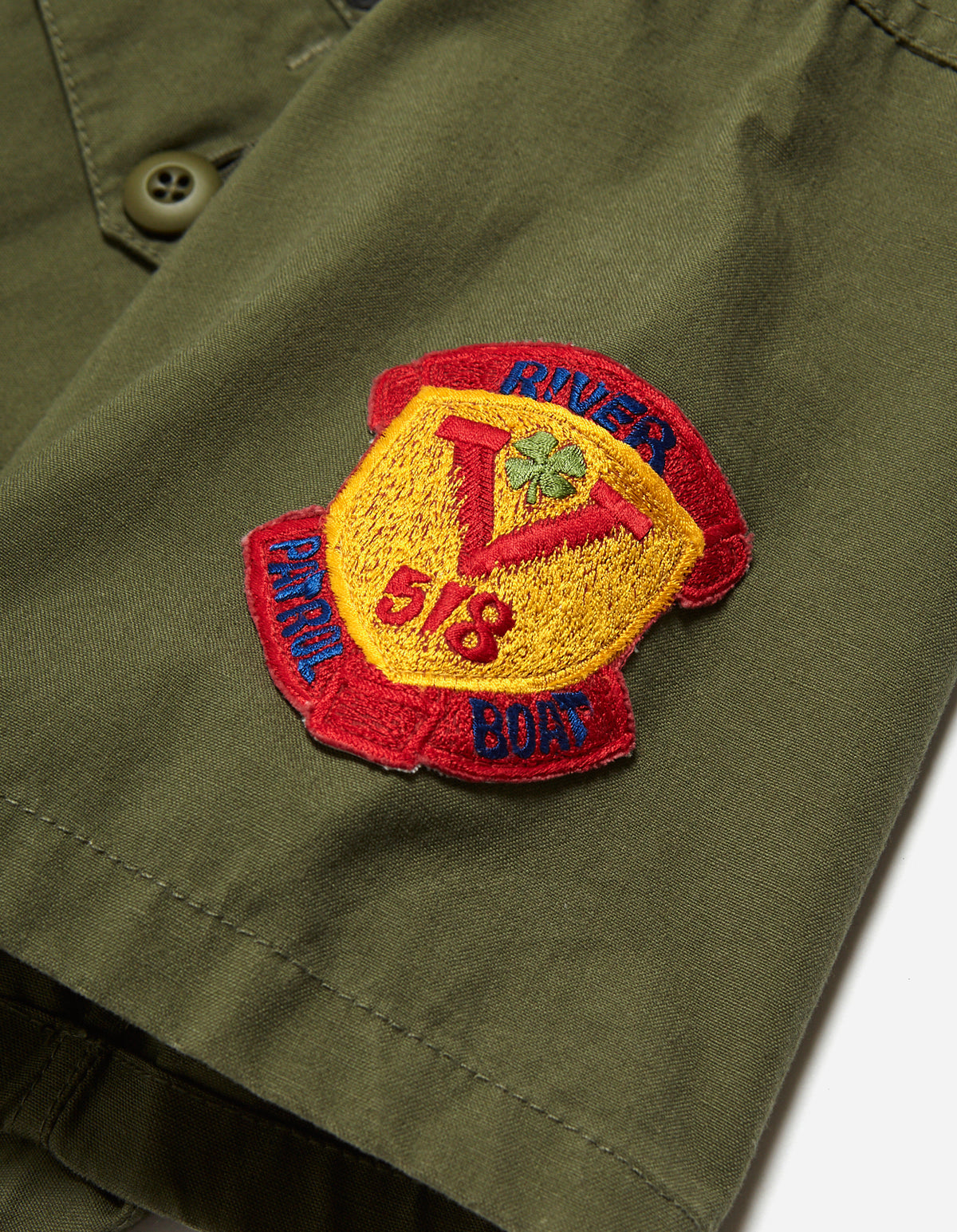 2006 Embroidered Utility Shirt 3rd Pattern Mod. Olive OG-107FF