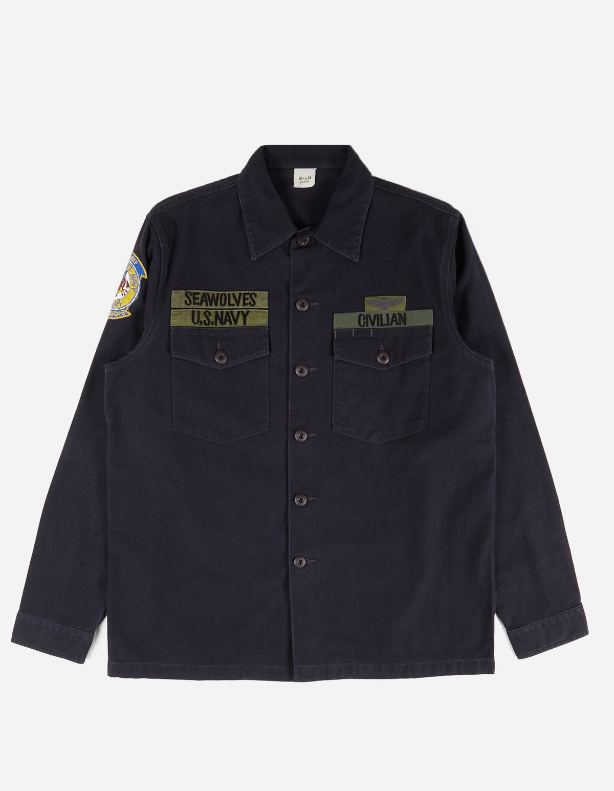 3523 Seawolves Utility Shirt · Washed Cotton Sateen