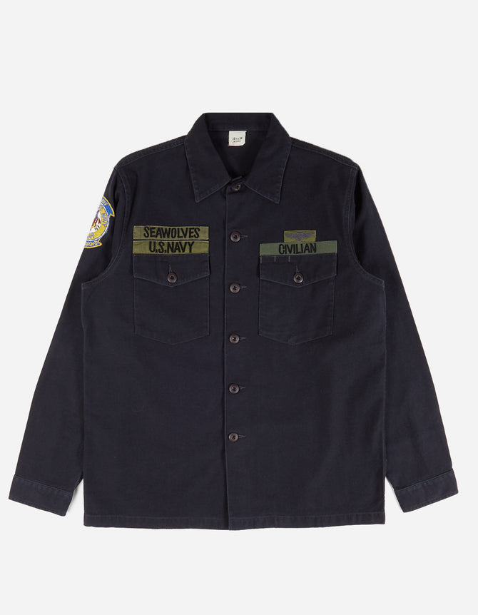 3523 Seawolves Utility Shirt · Washed Cotton Sateen
