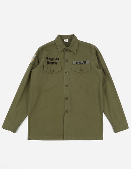 3523 Seawolves Utility Shirt · Washed Cotton Sateen