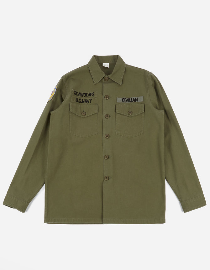 3523 Seawolves Utility Shirt · Washed Cotton Sateen