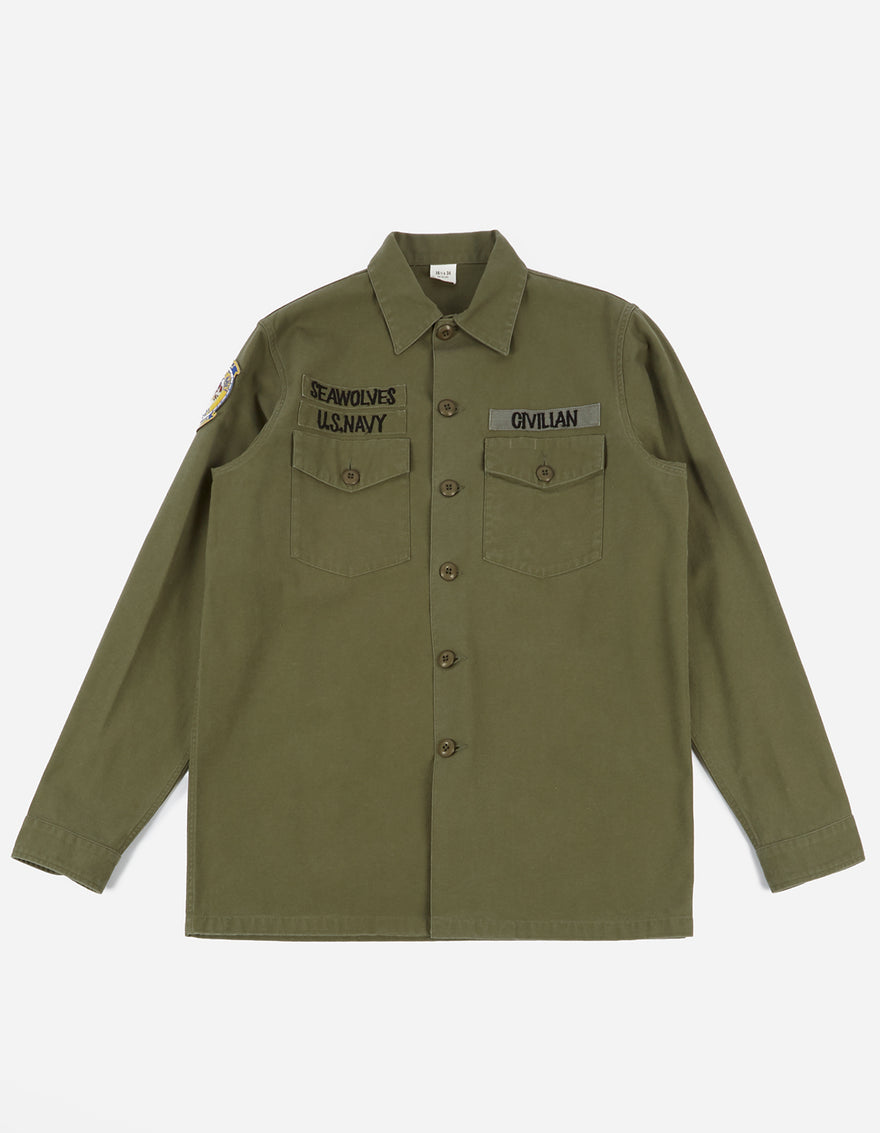 3523 Seawolves Utility Shirt · Washed Cotton Sateen