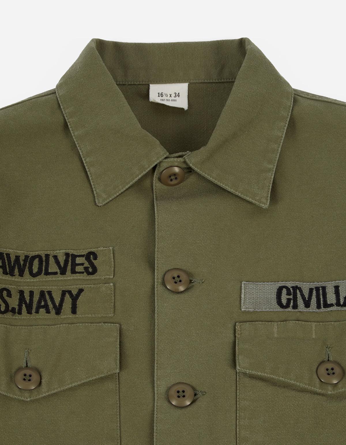 3523 Seawolves Utility Shirt · Washed Cotton Sateen