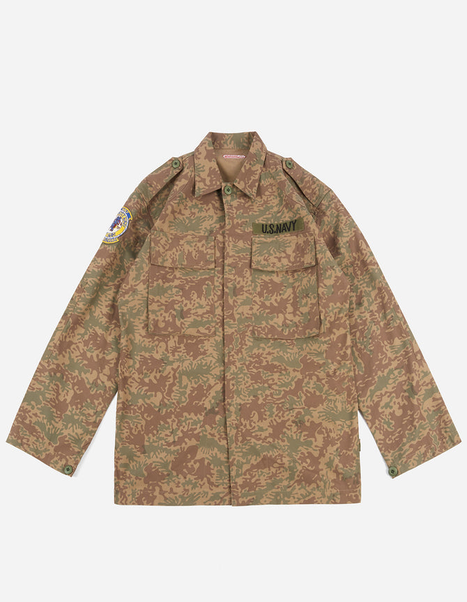 3524 Camo Seawolves Advisor's Shirt Jungle