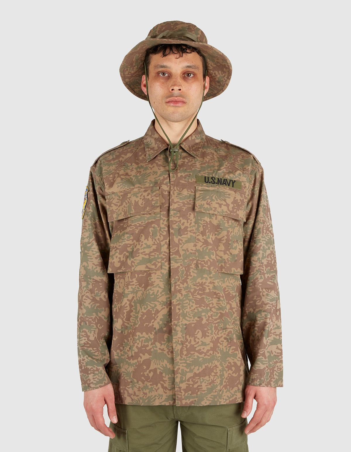 3524 Camo Seawolves Advisor's Shirt Jungle