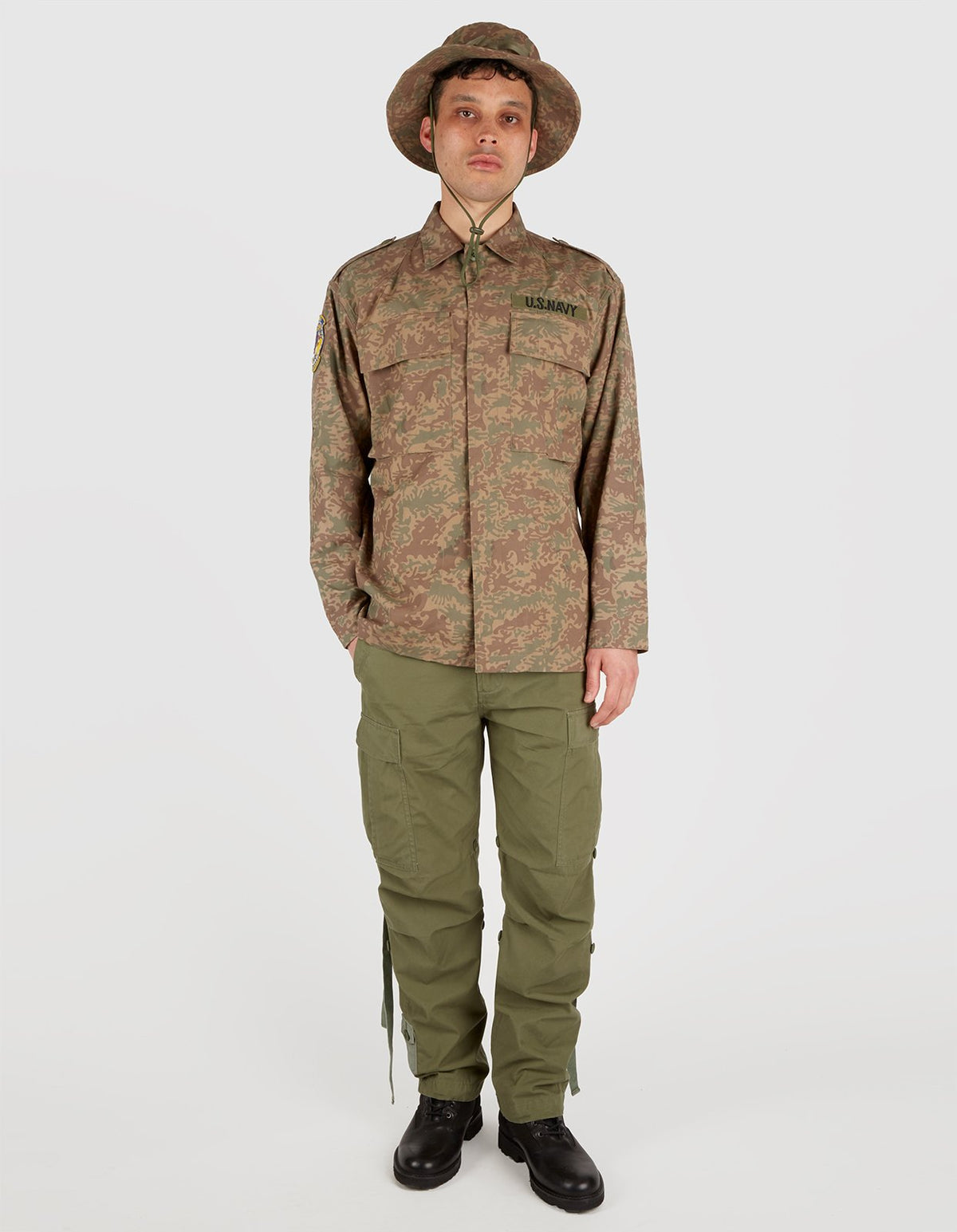 3524 Camo Seawolves Advisor's Shirt Jungle