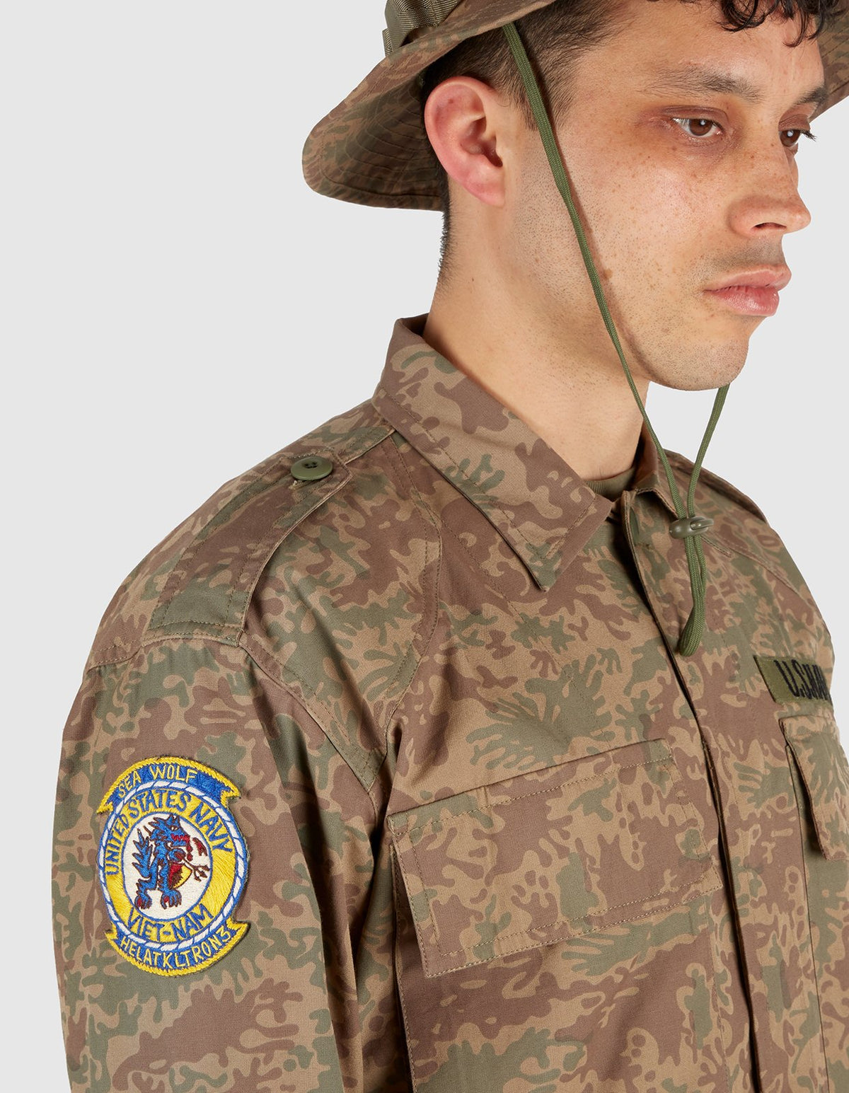 3524 Camo Seawolves Advisor's Shirt Jungle