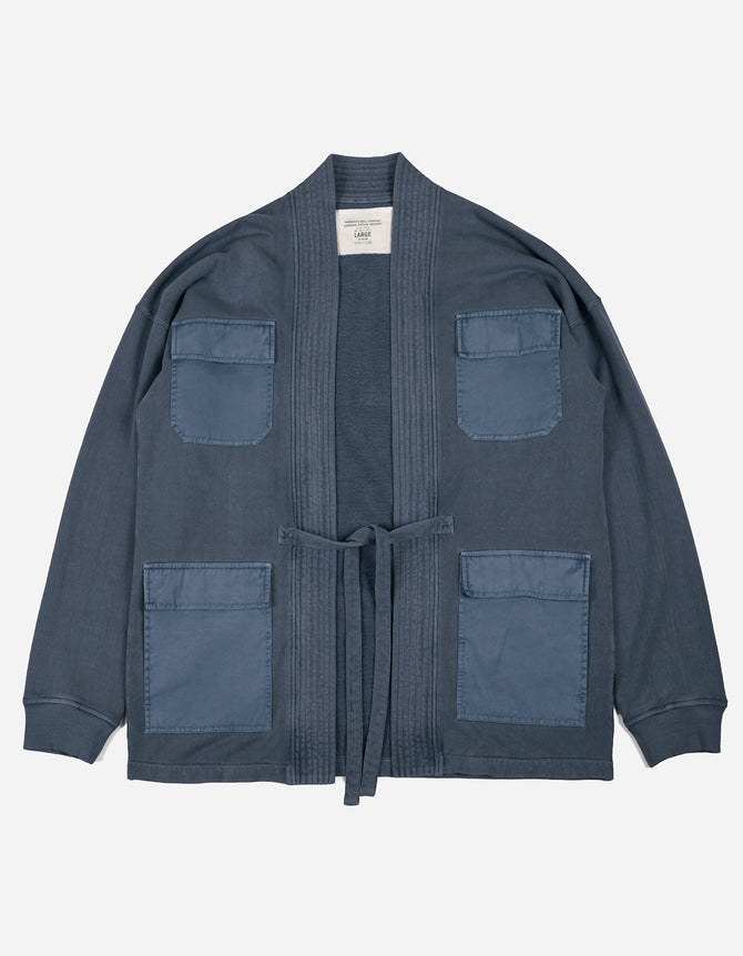 3526 U.S. Sweat Kimono Navy