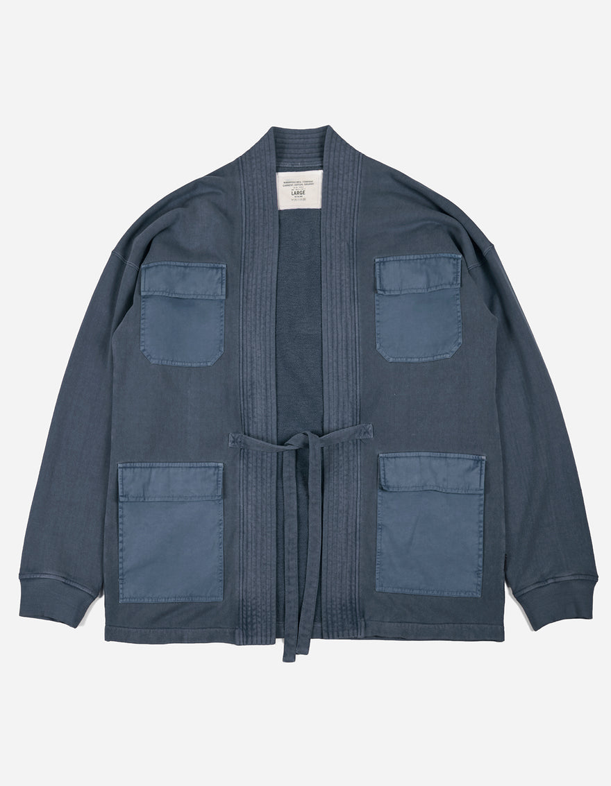 3526 U.S. Sweat Kimono Navy