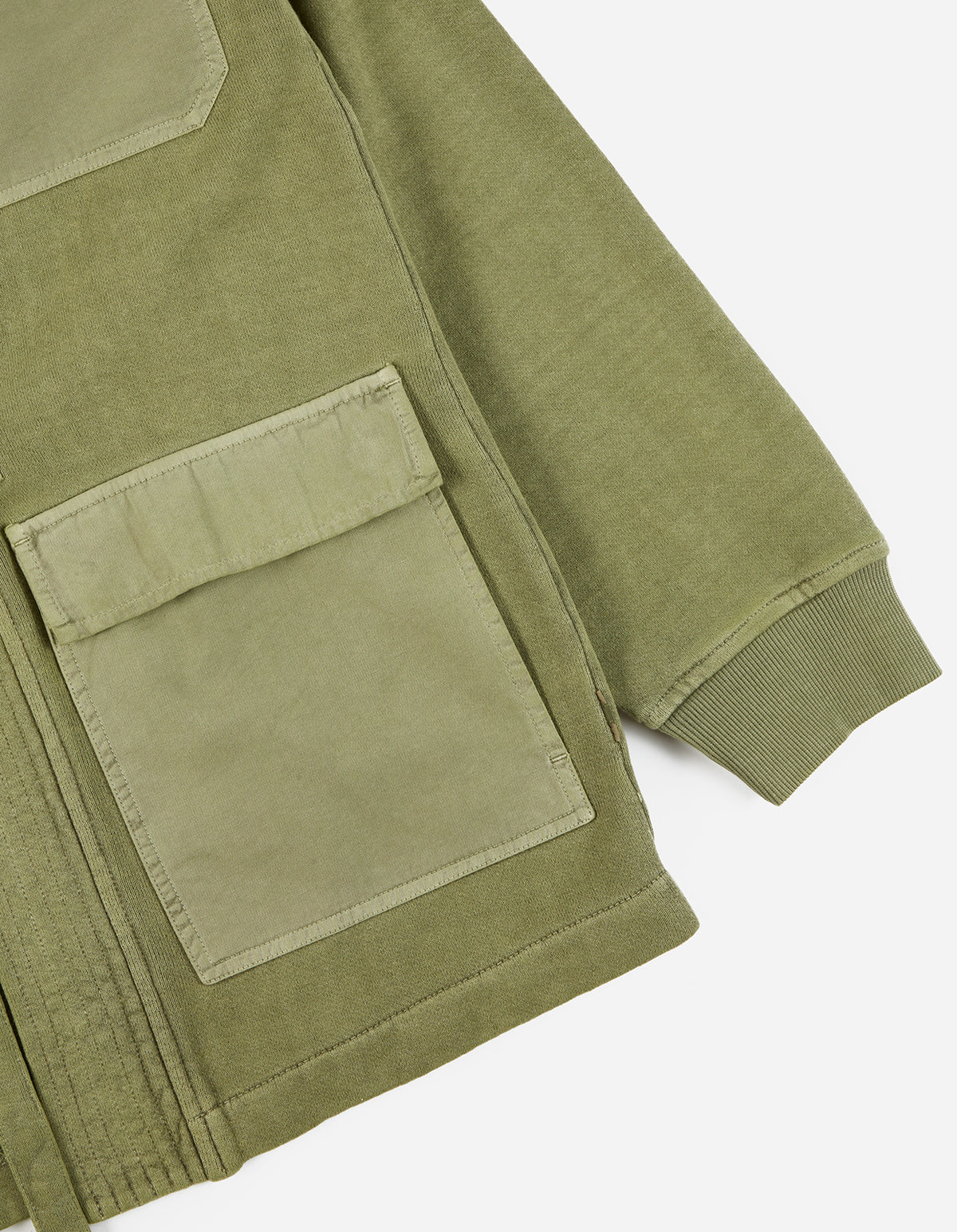 3526 U.S. Sweat Kimono Olive OG-107FF