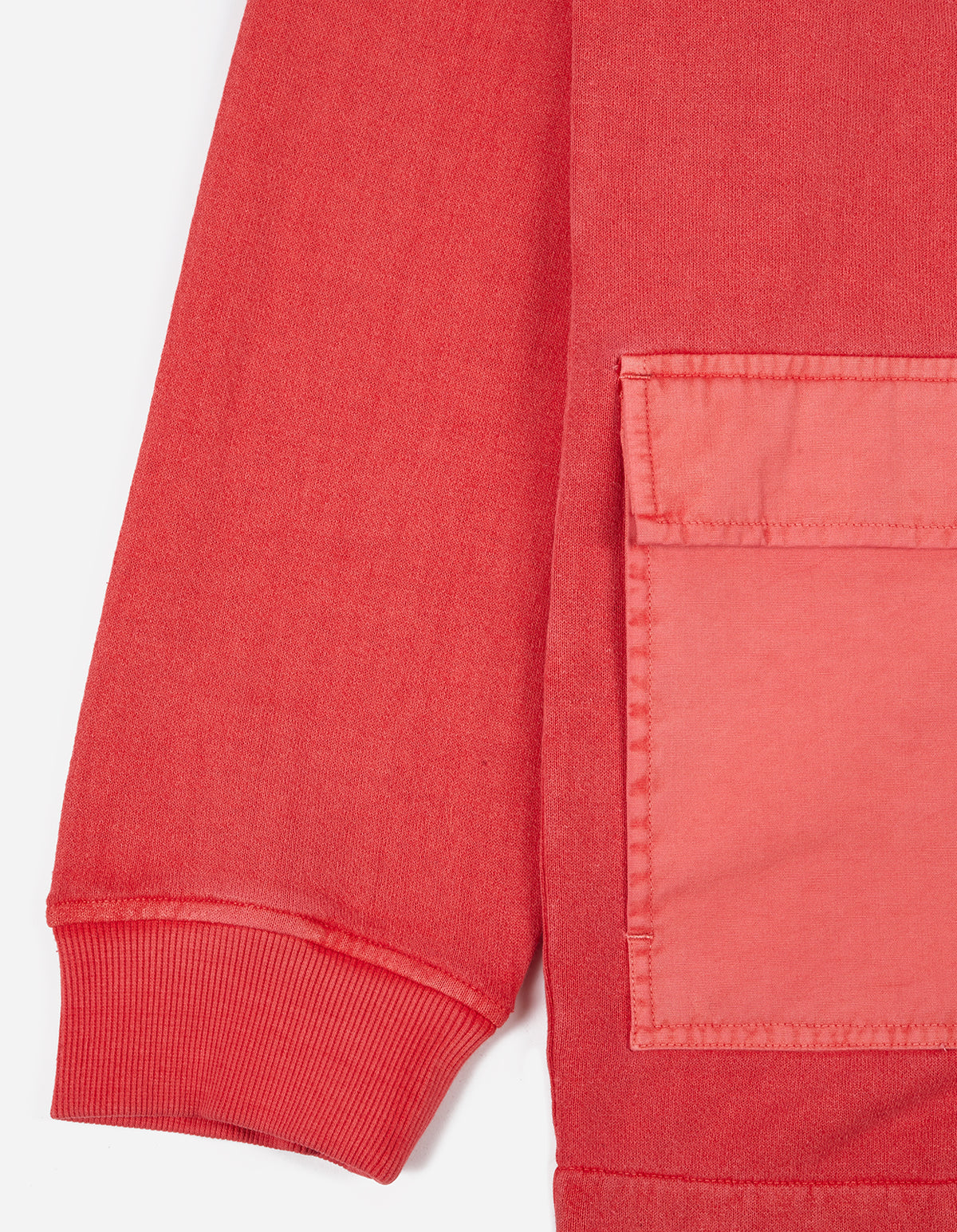 3526 U.S. Sweat Kimono Red