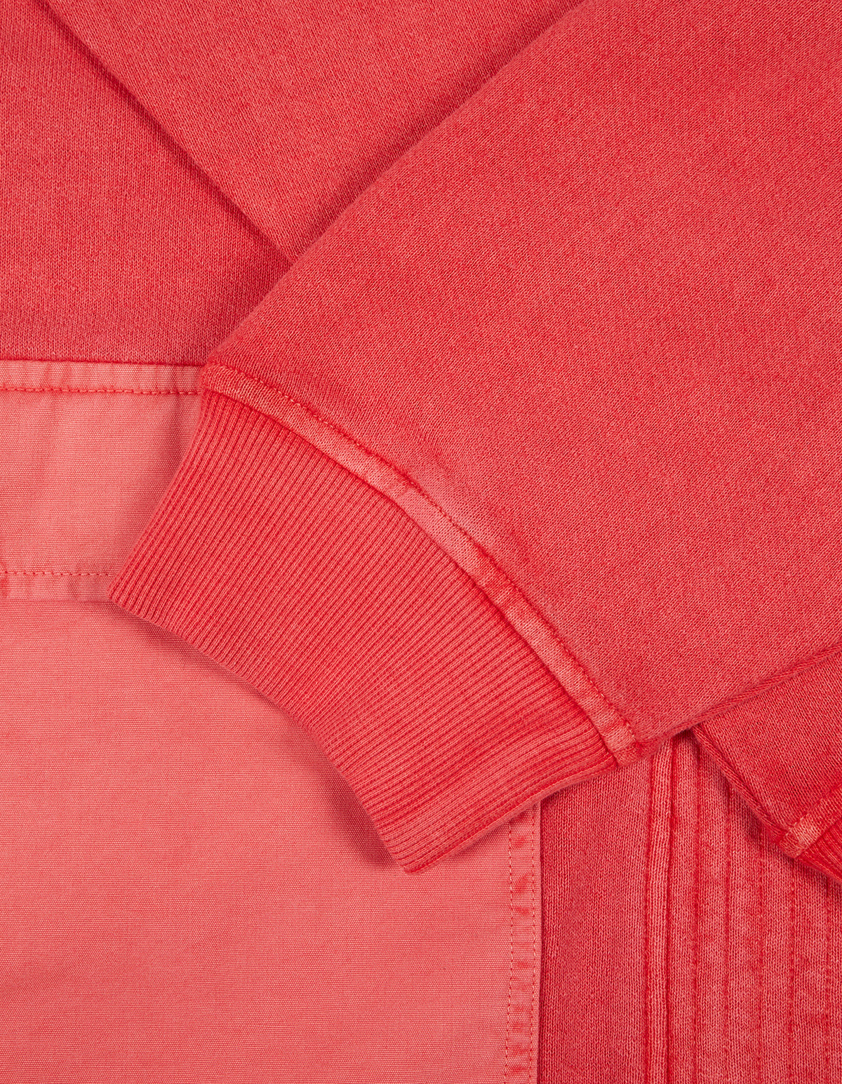3526 U.S. Sweat Kimono Red