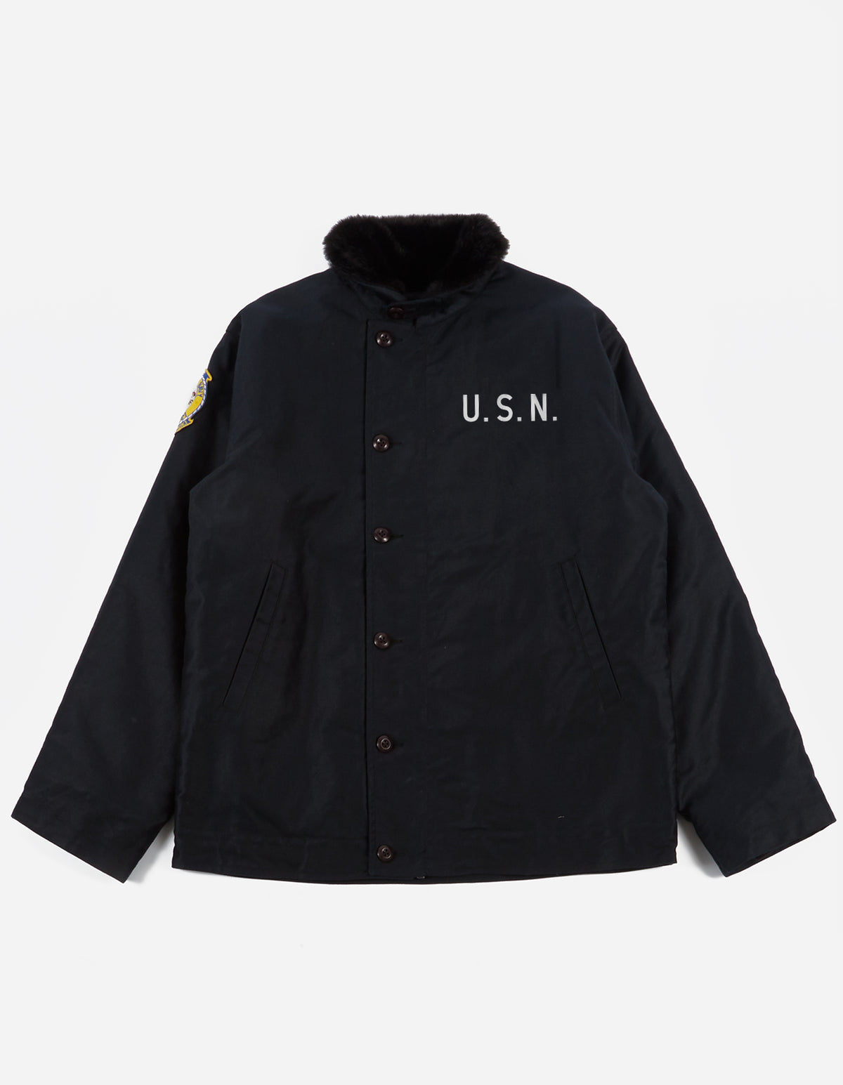 3533 Seawolves Deck Jacket · Japanese M1 Cord Navy