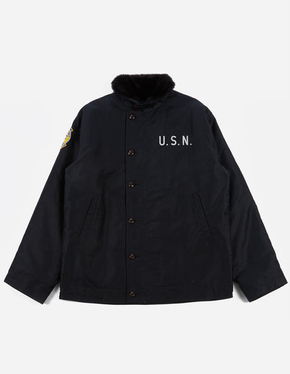 3533 Seawolves Deck Jacket · Japanese M1 Cord Navy