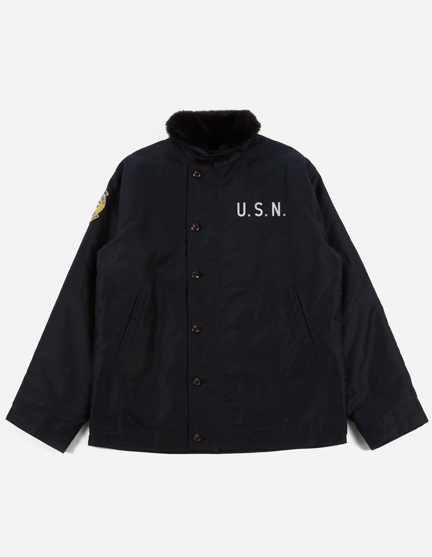 3533 Seawolves Deck Jacket · Japanese M1 Cord Navy