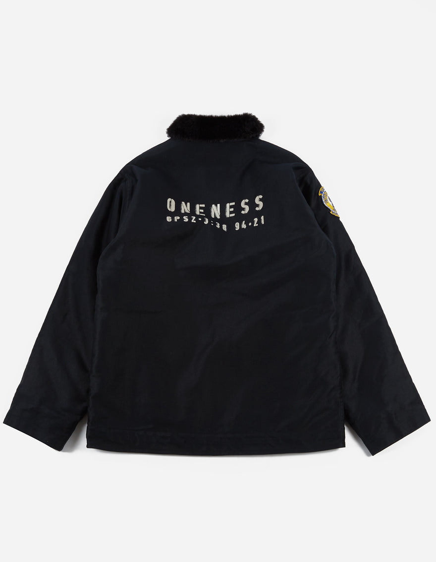 3533 Seawolves Deck Jacket · Japanese M1 Cord Navy