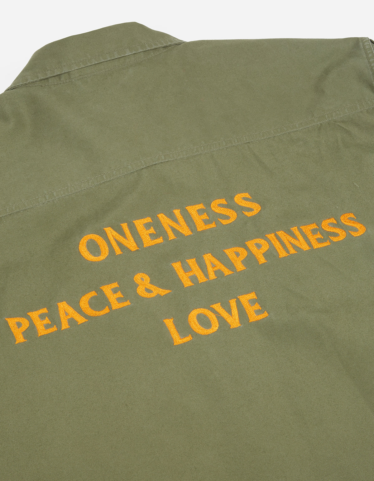 3584 Oneness Jungle Overshirt · Washed Cotton Poplin 200 Olive OG-107FF