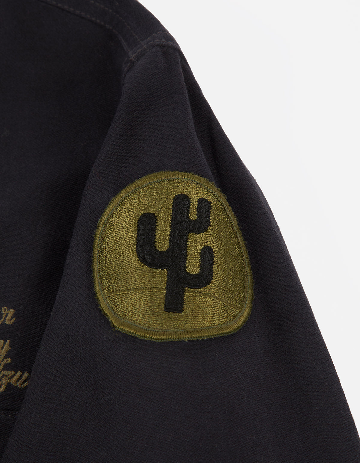 3599 May'68 Embroidered Shirt · Washed Cotton Sateen Black BLK-108FF