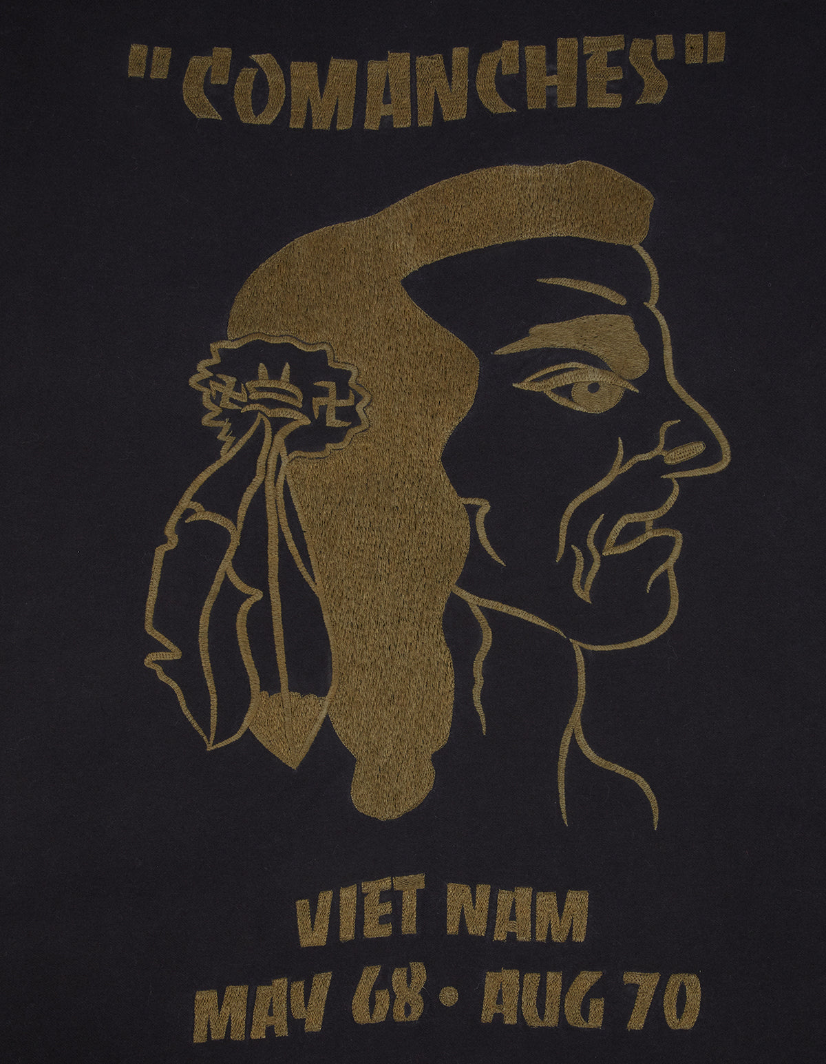 3599 May'68 Embroidered Shirt · Washed Cotton Sateen Black BLK-108FF