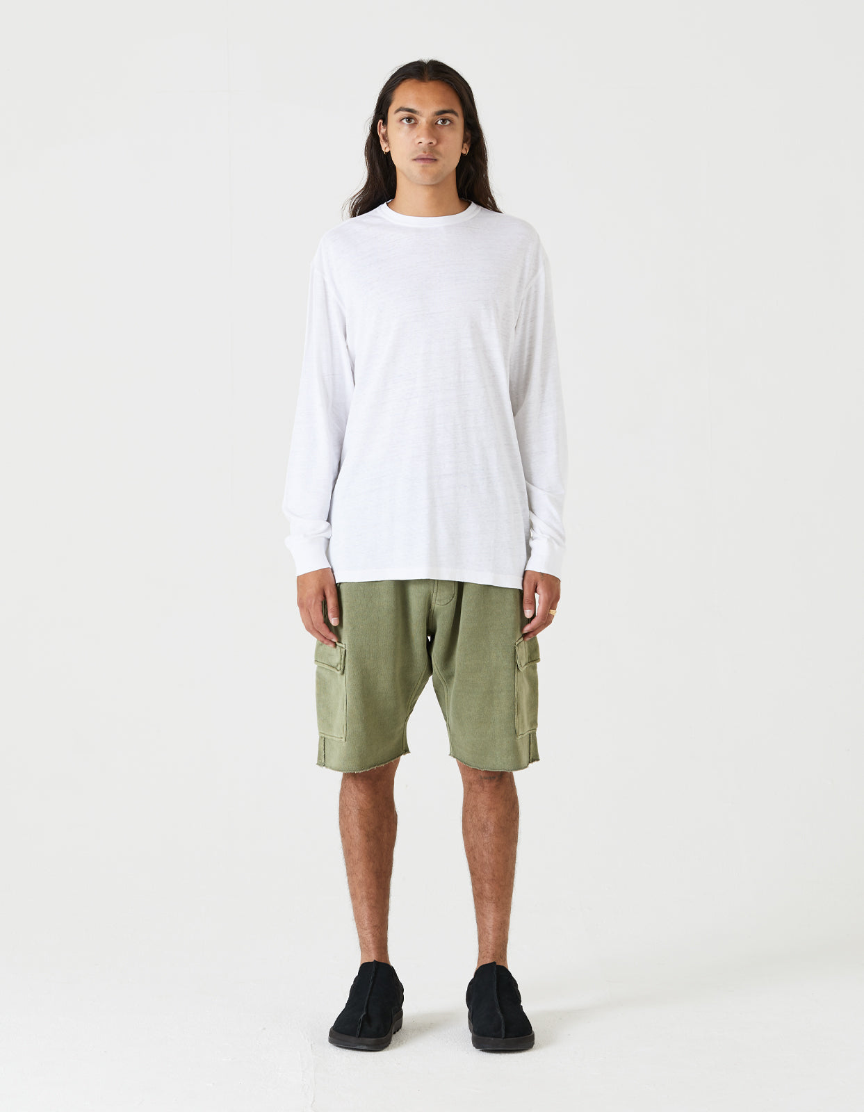 4030 Hemp Organic L/S T-Shirt White