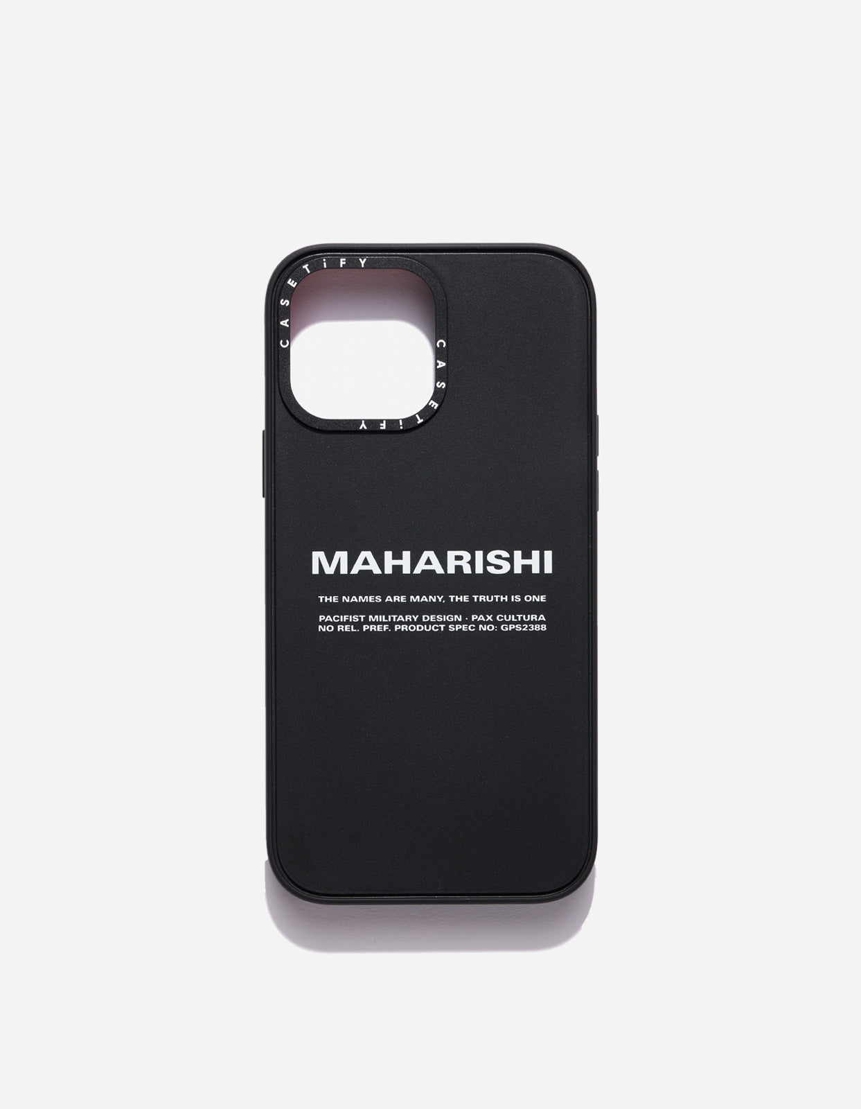 Maharishi x CASETiFY iPhone Case Black