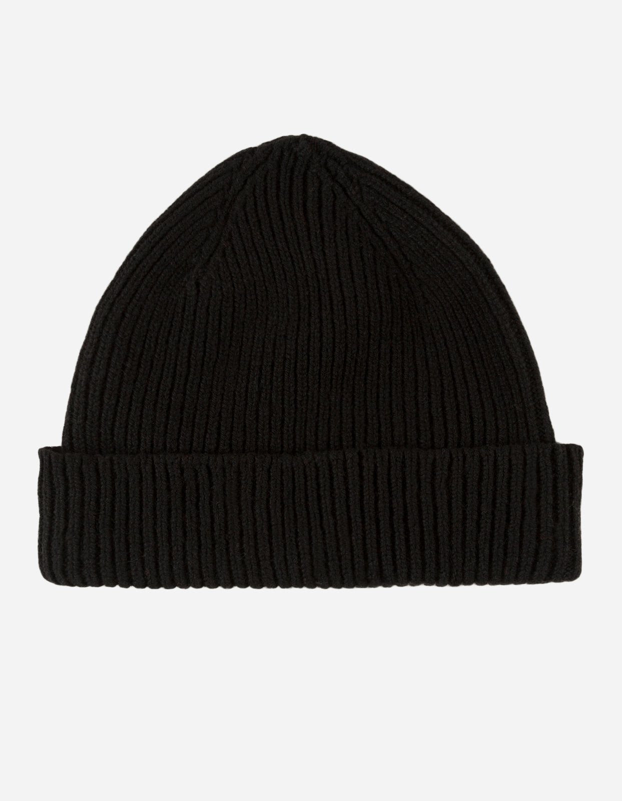 Black wool shop skull cap