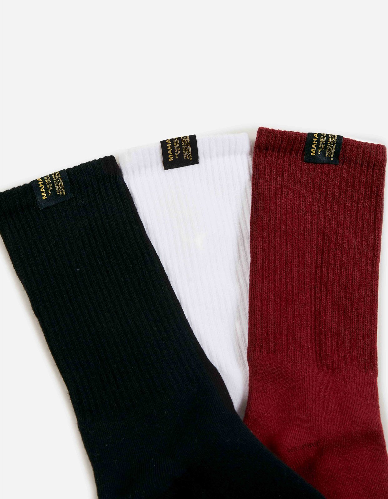 9273 MILTYPE Sport Sock · 3 Pack Black/Lama/White