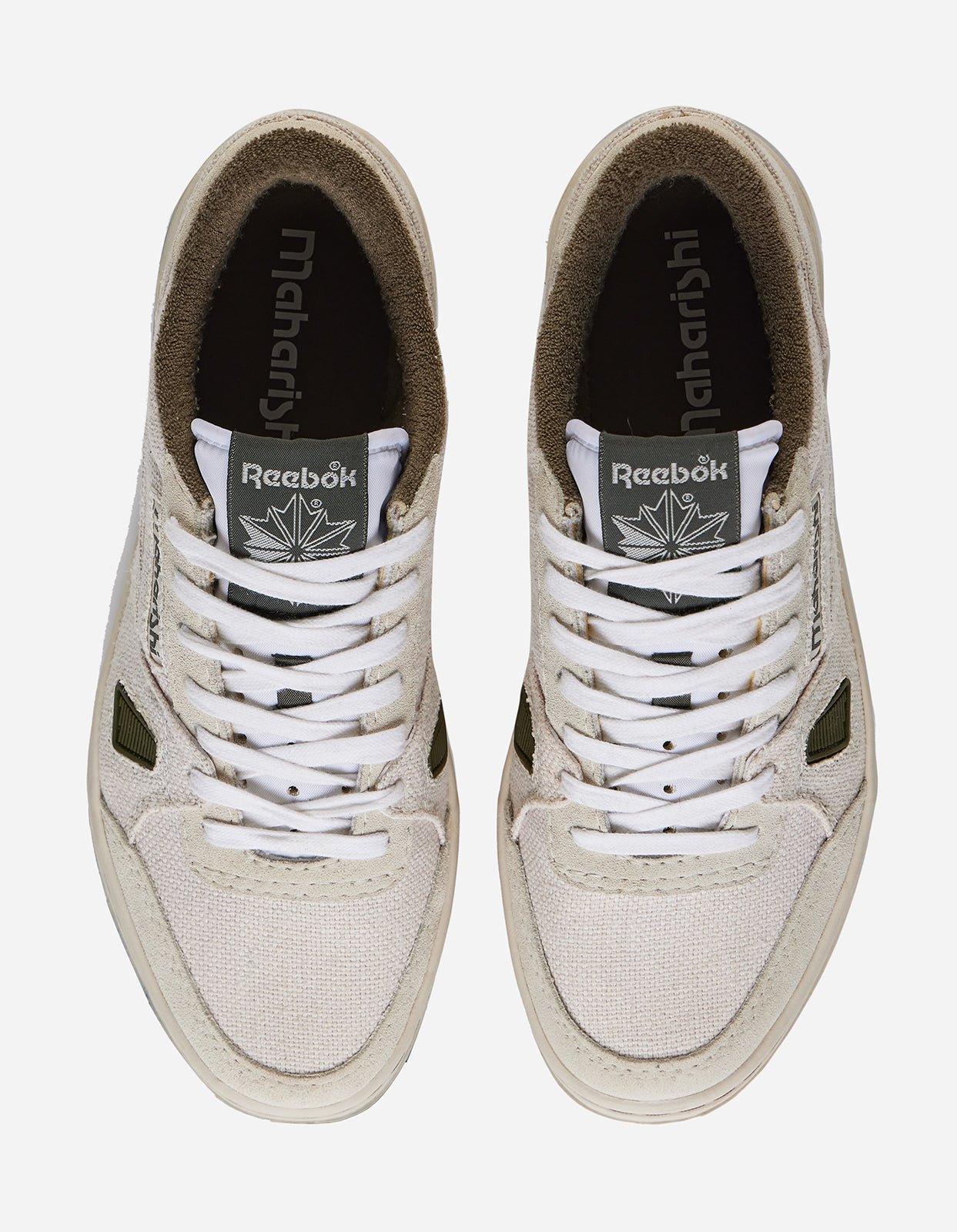 Maharishi x Reebok LT Court Hemp Natural