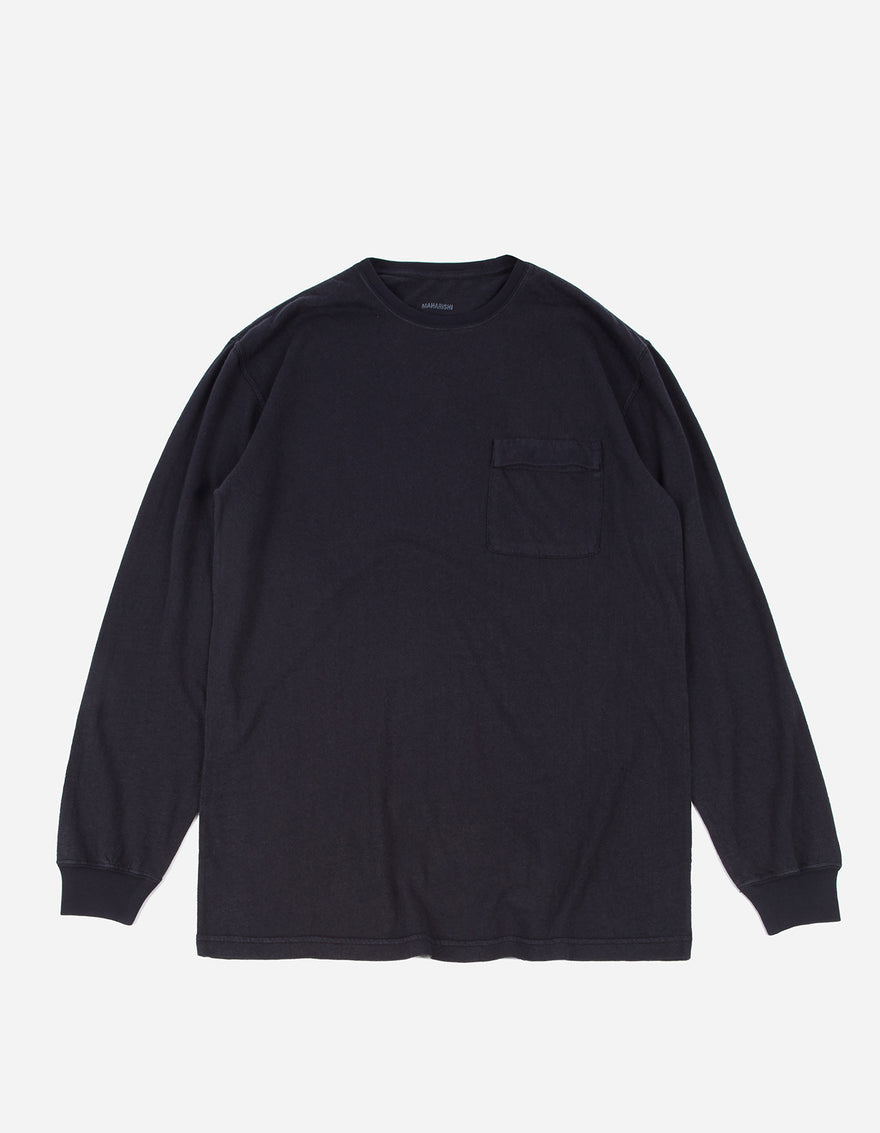 7013 Hemp Organic L/S T-Shirt · Hemp Organic Cotton Jersey 200 Navy